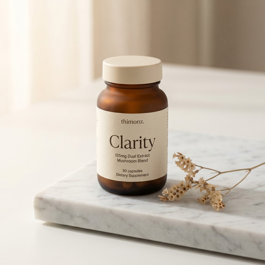 Clarity Capsules (125mg) nootropic capsule bottle