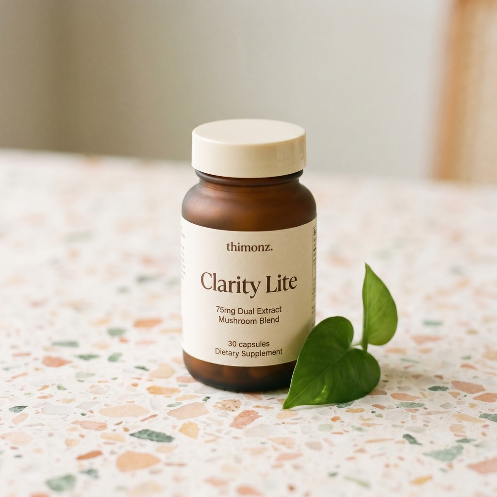 Clarity Lite Capsules (75mg) nootropic capsule bottle
