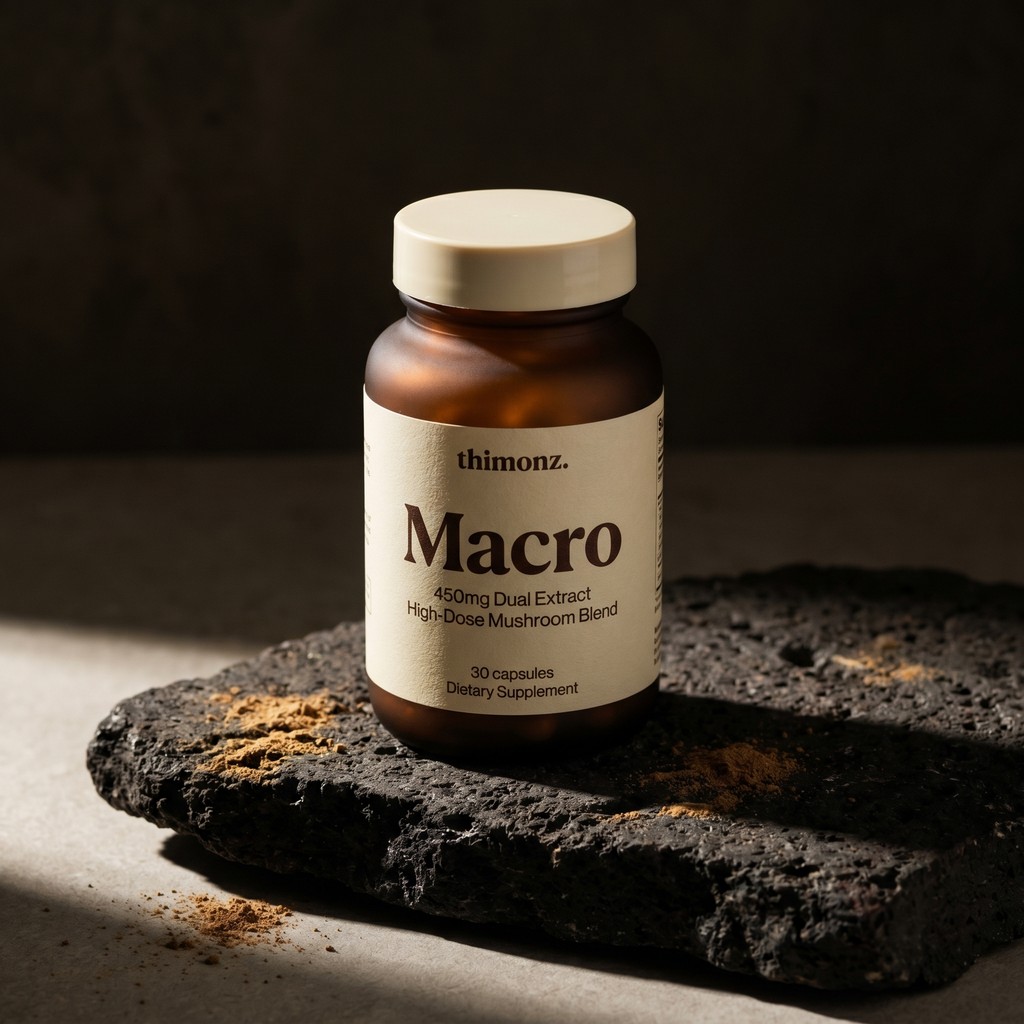 Macro Capsules (450mg) nootropic capsule bottle