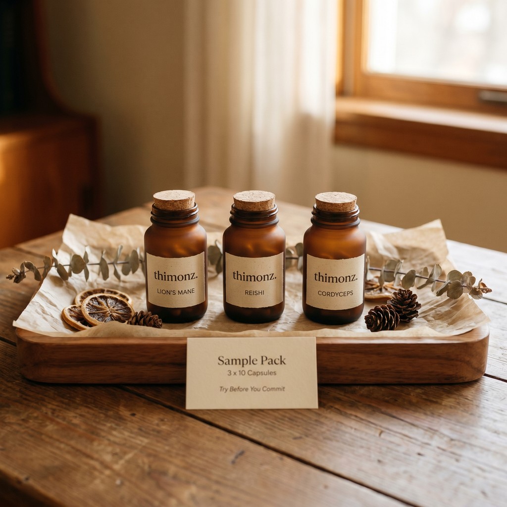 Mini Capsule Sample Pack nootropic capsule bottle